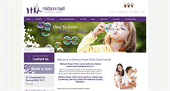 Desktop Screenshot of midsonroadchildcare.com.au